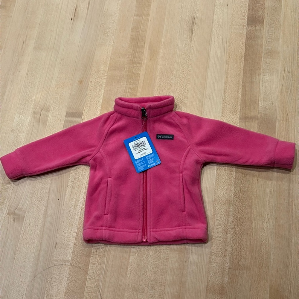 Pink Columbia Fleece Infant 6-12 Mo